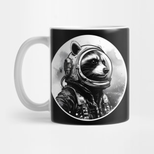 Astronaut raccoon Mug